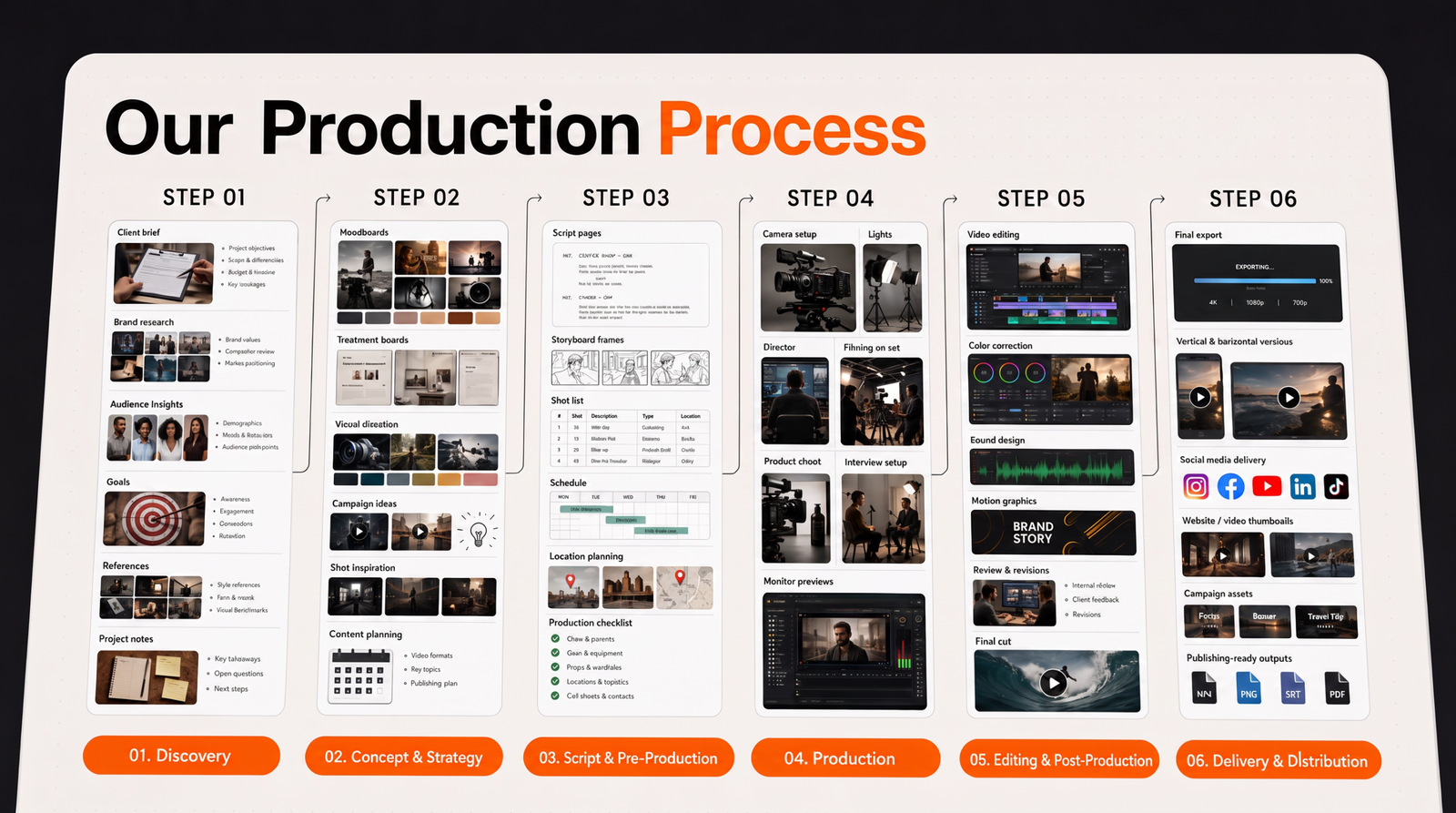 Big Brand Tales Video Production Process