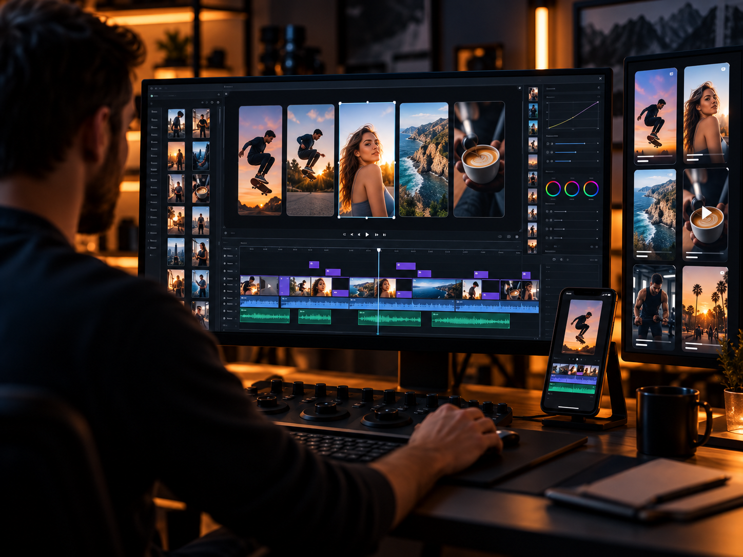 Reels Shorts Social Media Editing